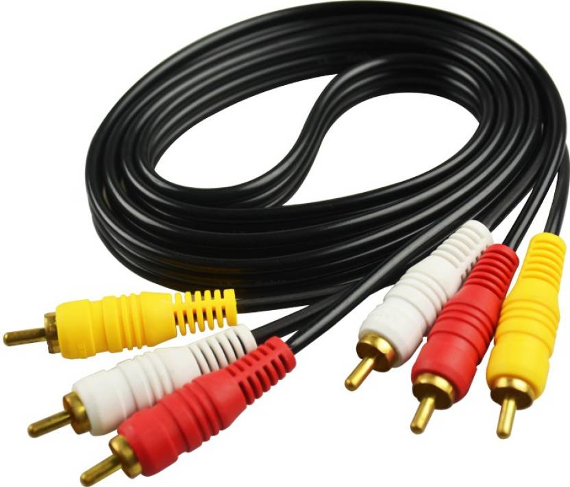 JIB Boaacoustic Câble coaxial Audio monocristallin en cuivre câble Audio 3,5 mm mâle à 2 connecteurs RCA mâle Câble Adaptateur Audio auxiliaire stéréo Y 2M 